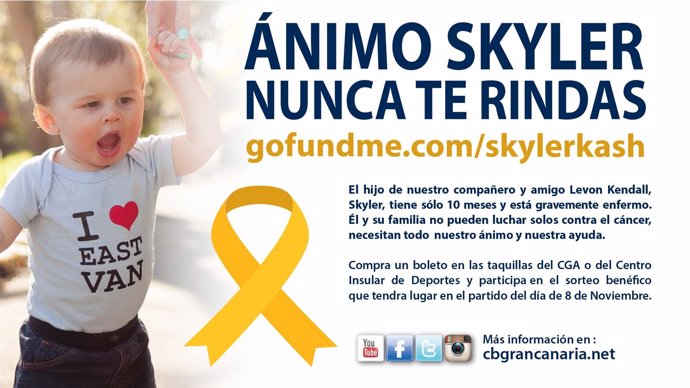 Campaña de apoyo a la hija de Levon Kendall