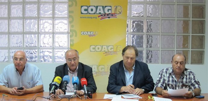 Miguel Padilla y Francisco Gil en la rueda de prensa