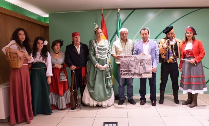 Representación PAsión Bandolera El Burgo Málaga