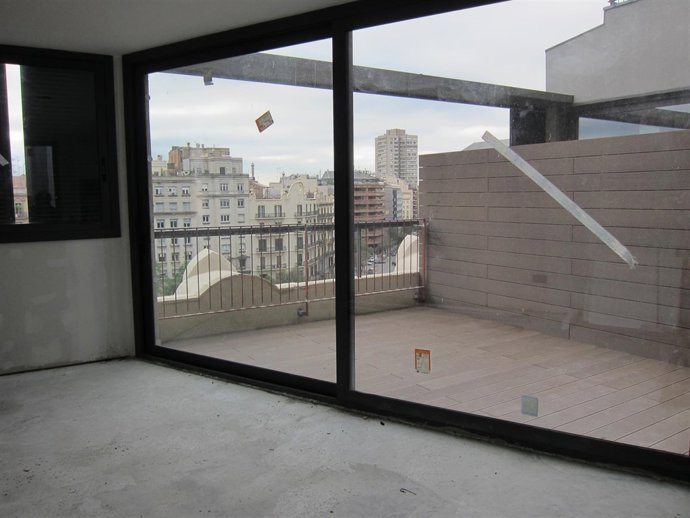 Ático en construcción de La Casa por el Tejado