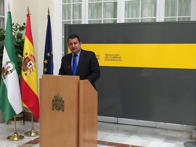 Antonio Sanz en rueda de prensa sobre el Plan Director 