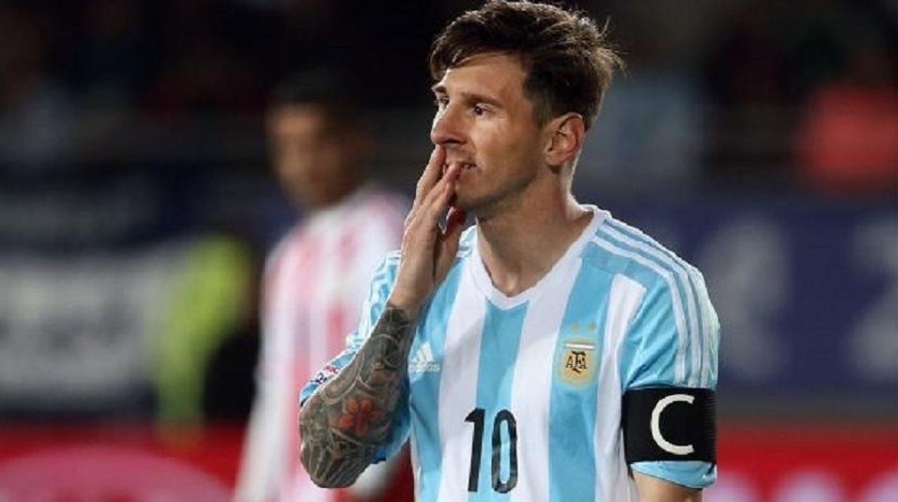 Messi no estará con la selección argentina