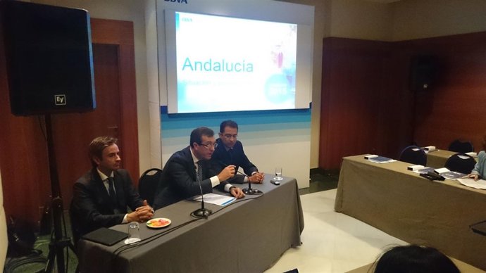 Acto de presentación del informe 'Situación Andalucía' de BBVA Research