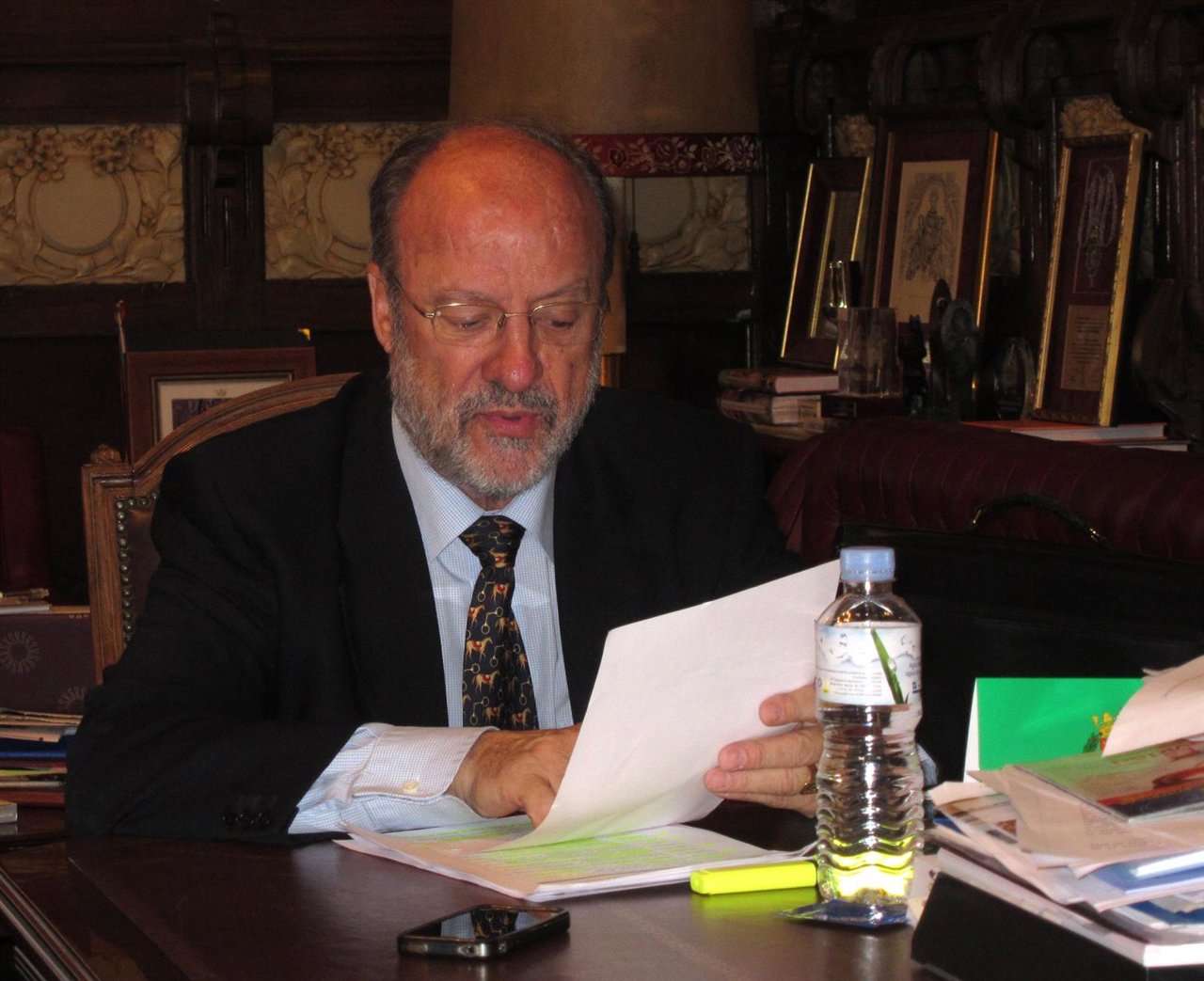 El alcalde de Valladolid, Francisco Javier León de la Riva