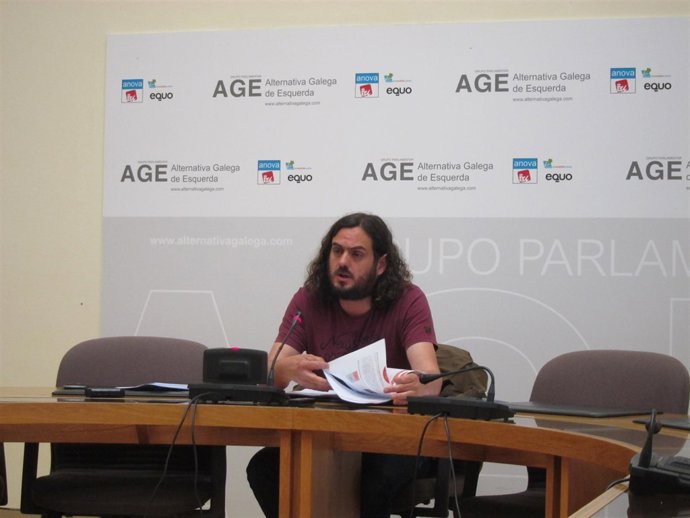 Antón Sánchez, en un acto