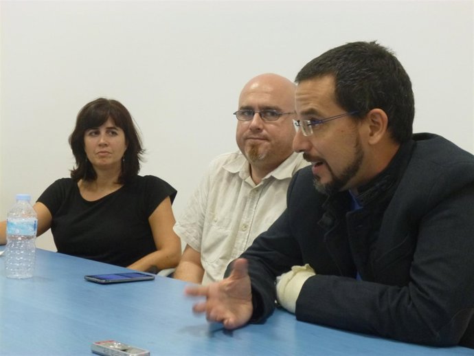 El secretario de Organización de Podemos, Sergio Pascual