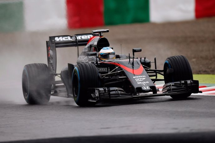 Fernando Alonso (McLaren) en Japón