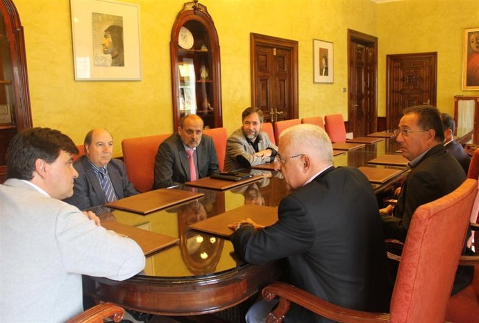 Reunión de la Iglesia Evangélica con el Ayuntamiento. 