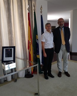 Encuentro con el consejero educación de la embajada española en Brasil