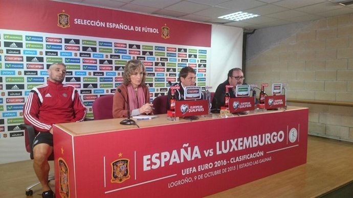 Rueda de prensa del entrenador de la selección de Luxemburgo, Luc Holtz
