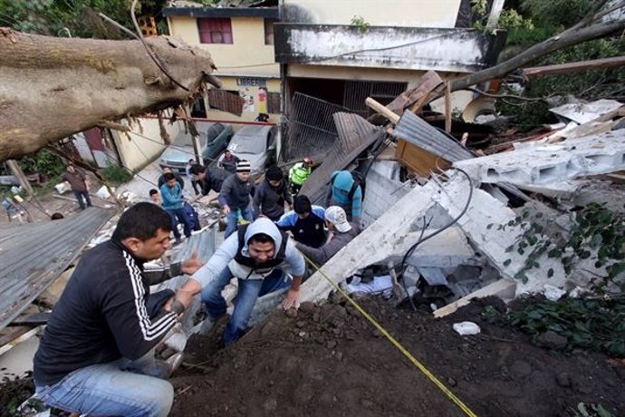Derrumbamiento Guatemala