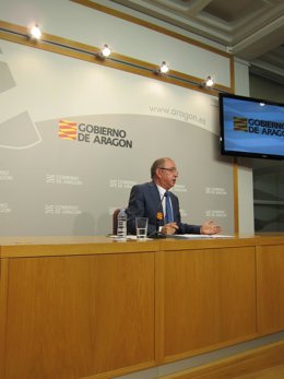 El consejero de Hacienda y Adminsitración Pública, Fernando Gimeno.