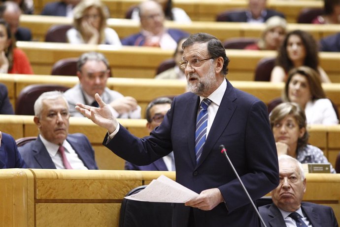 Mariano Rajoy en el Senado