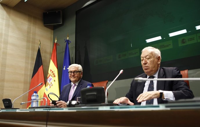 José Manuel García-Margallo y el ministro de Exteriores de Alemania