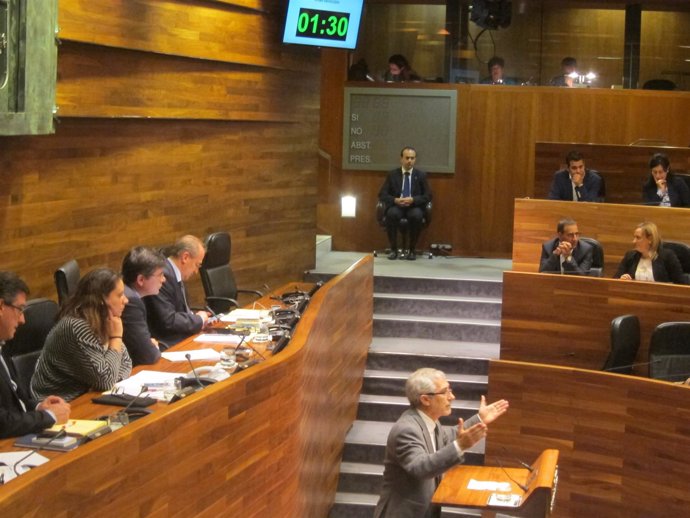 Gaspar Llamazares, en una intervención