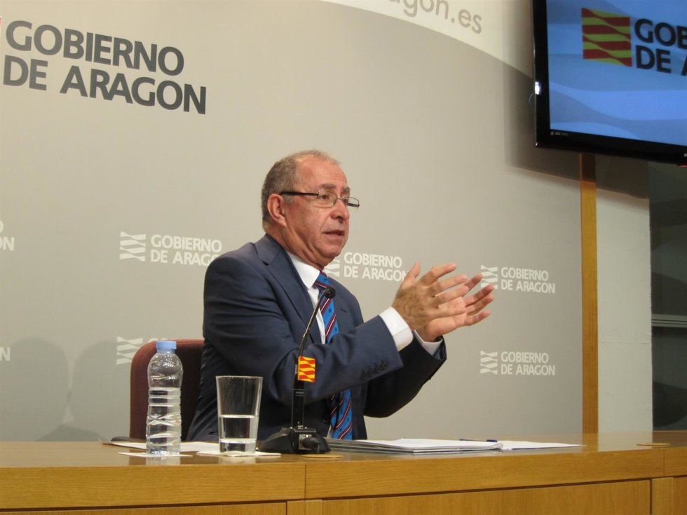 El consejero de Hacienda, Fernando Gimeno.