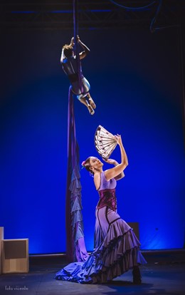 Un momento del espectáculos