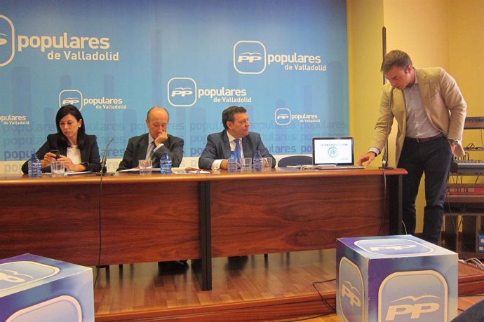 Los diputados del PP por Valladolid analizan la Legislatura