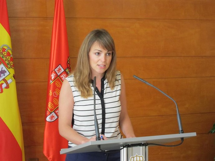 La portavoz del Ayuntamiento de Murcia, Rebeca Pérez,