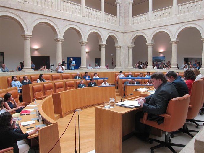 Pleno del Parlamento regional