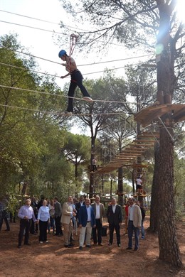 Inauguración del Parque Multiaventura de Posadas