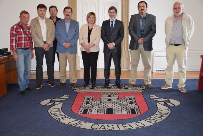 Reunión Diputación de Cáceres con Cámara de Castelo Branco (Portugal)