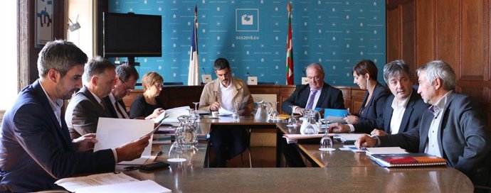 Reunión mantenida por Eneko Goia.
