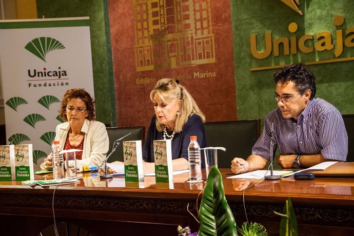 Unicaja cultura conciertos rueda de prensa orquesta
