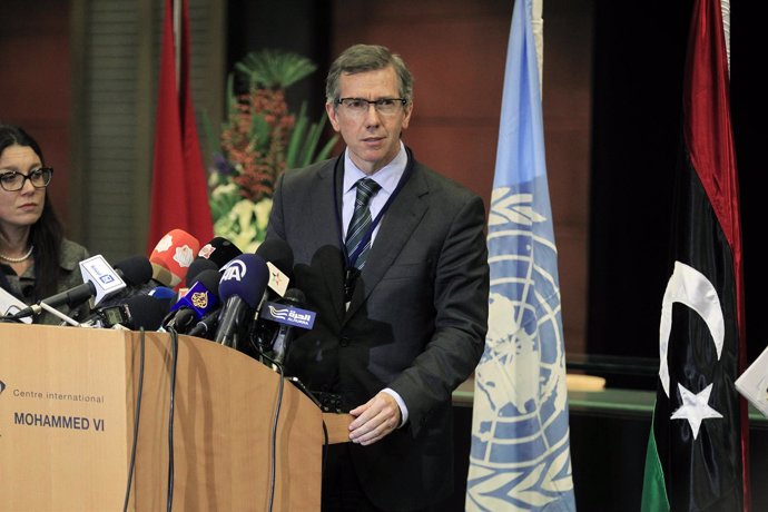 El enviado especial de la ONU para Libia, Bernardino León