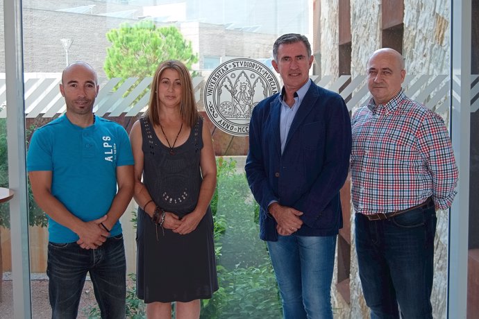 Imagen de los representantes de la Asociación 'Sonrisa Saharaui Región de Murcia