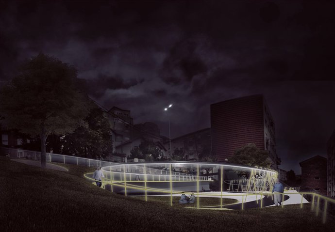 Inforgrafía del microespacio de la calle San Sebastián