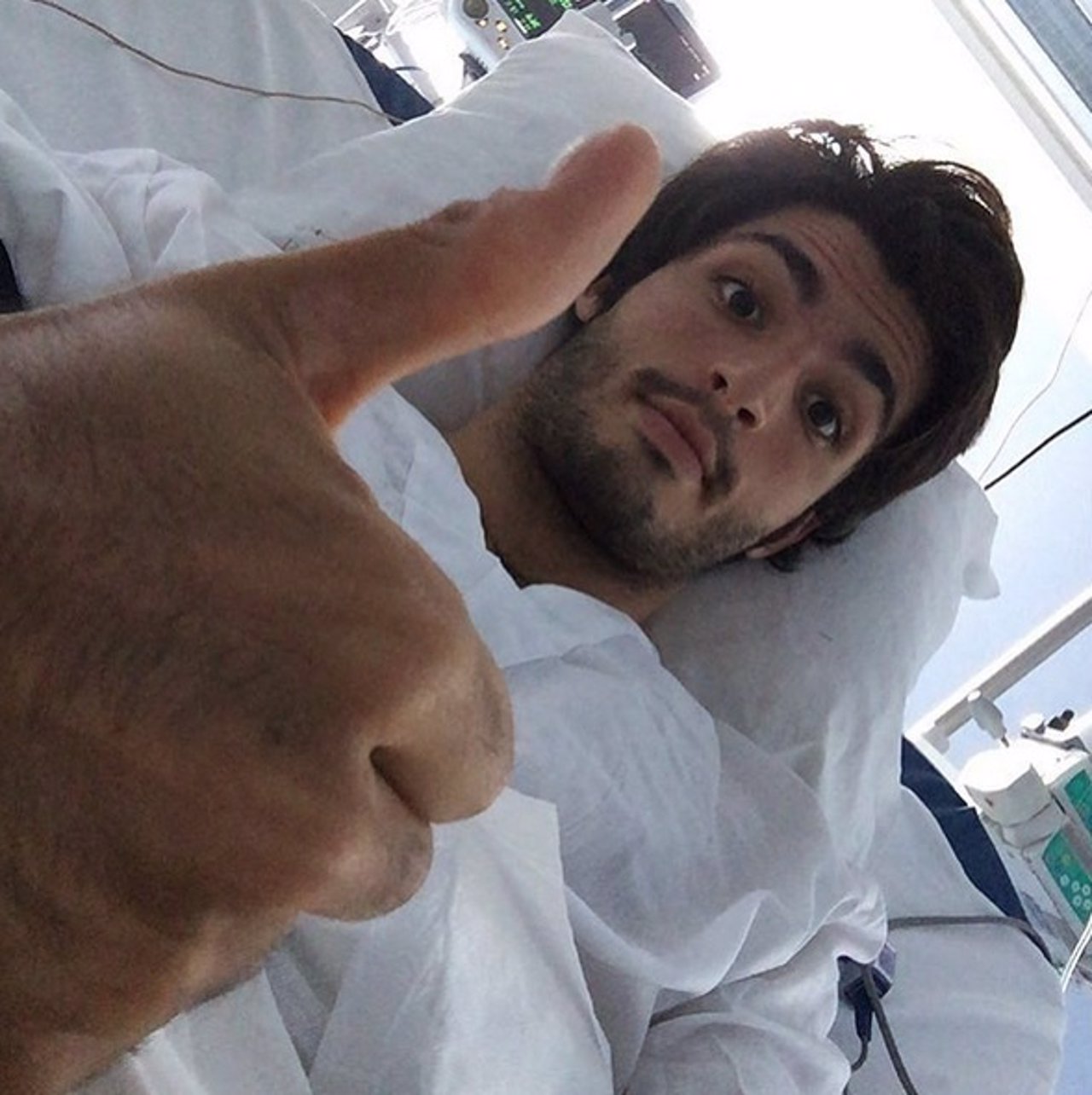 Carlos Sainz hospital Rusia