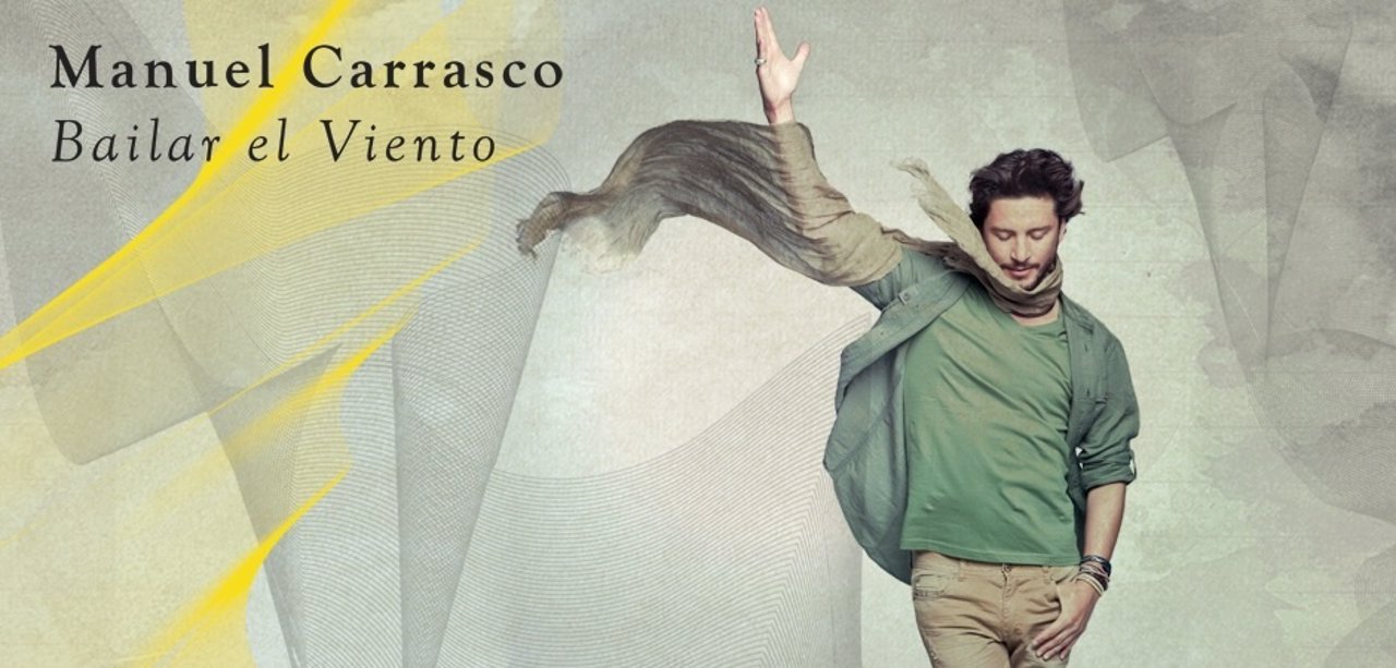 Manuel Carrasco en la portada de su sexto disco, 'Bailar el viento'