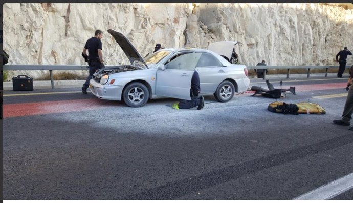 Atentado en Cirjordania contra puesto de policía israel