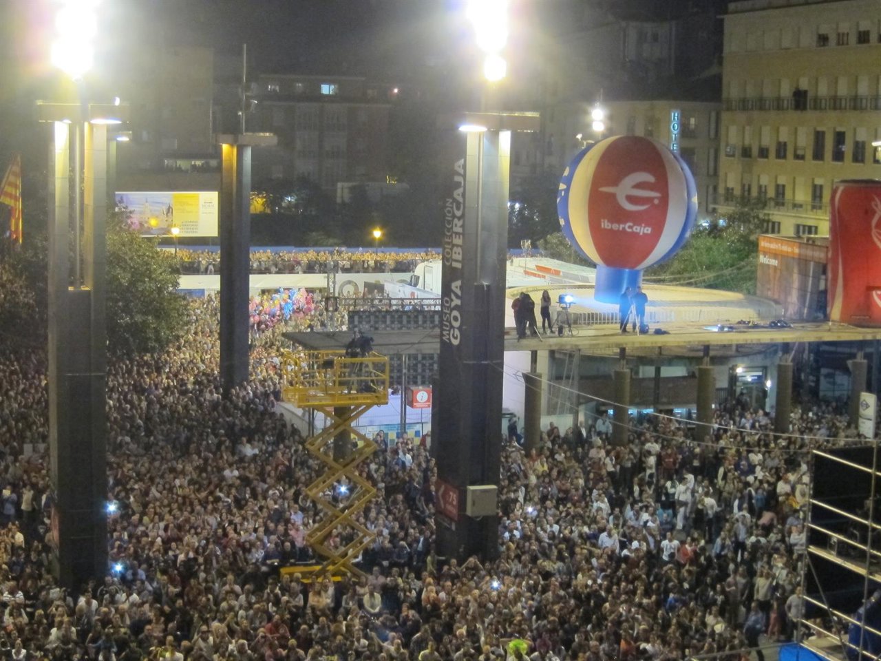 Concierto Fiestas del Pilar 2015 