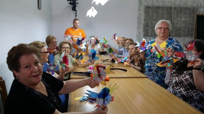 Actividad de Sadeco con personas mayores