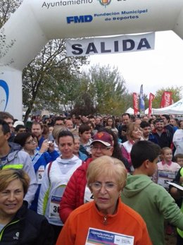 Salida de la I Caminata Popular 'Contra el hambre'