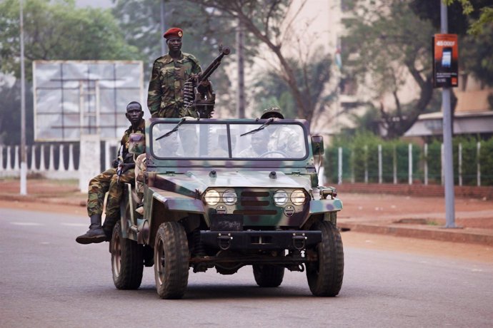 Soldados del Seleka en República Centroafricana