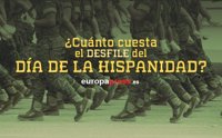 ¿Cuánto cuesta el desfile del Día de la Hispanidad?
