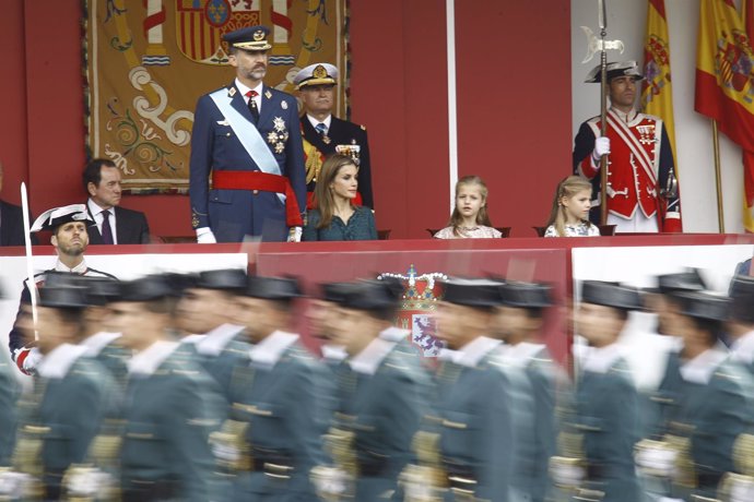 Desfile del 12 de Octubre. Día de la Hispanidad