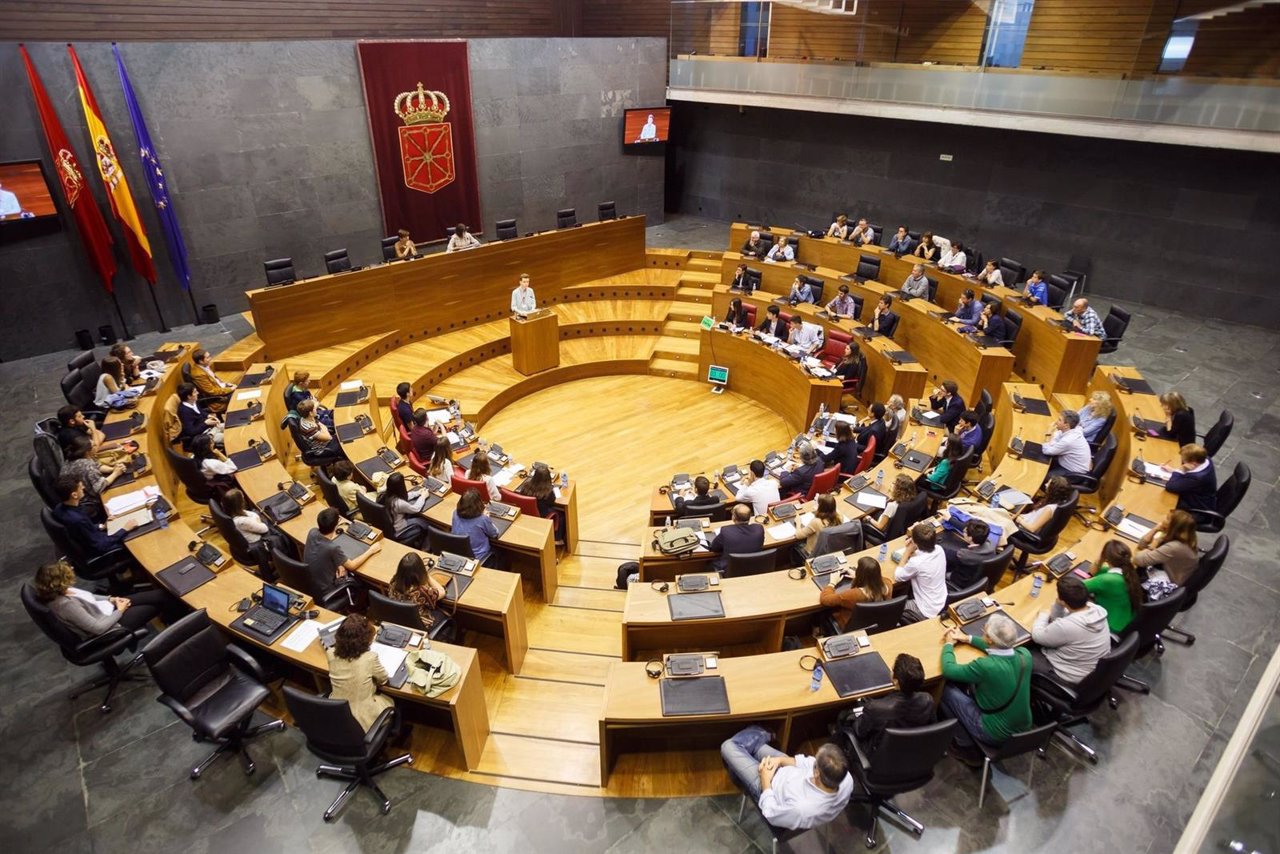 Torneo de Debate de Bachillerato en el Parlamento de Navarra.