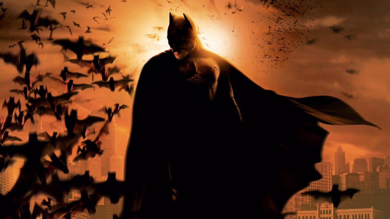 Imagen promocional de 'Batman Begins' (2005) de Christopher Nolan