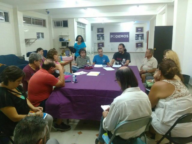 Asamblea de Podemos en Almería