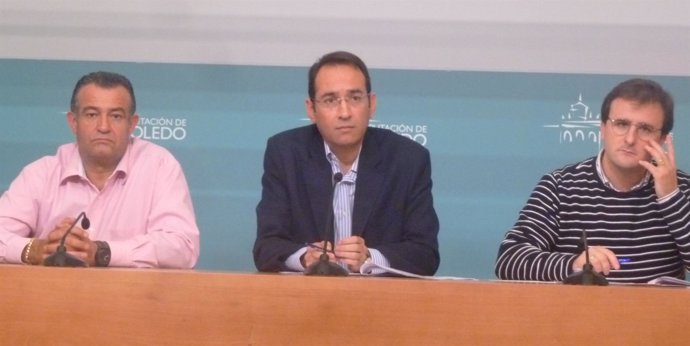 Santiago García y Ángel Luengo, Diputación de Toledo