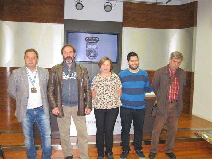 Miguel Ángel de Dios, José Lobato, Ana Taboada, Rubén Rosón y Víctor Luis Alonso