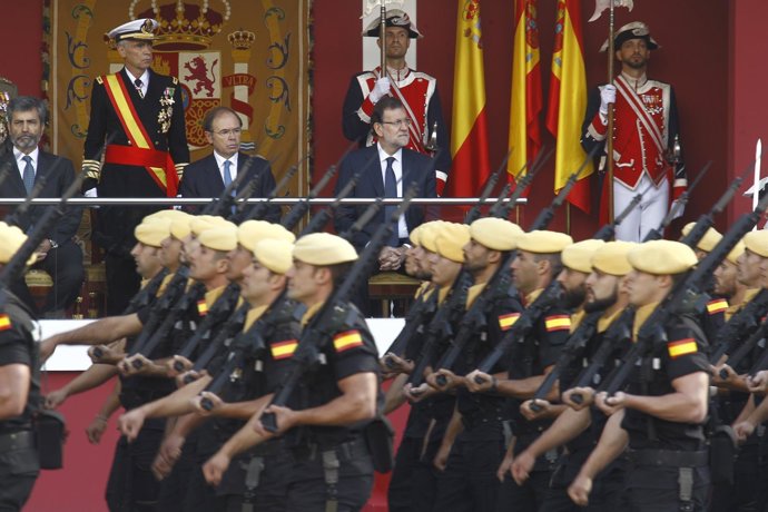 Desfile Día de la Hispanidad, Fiesta Nacional, 12 de Octubre