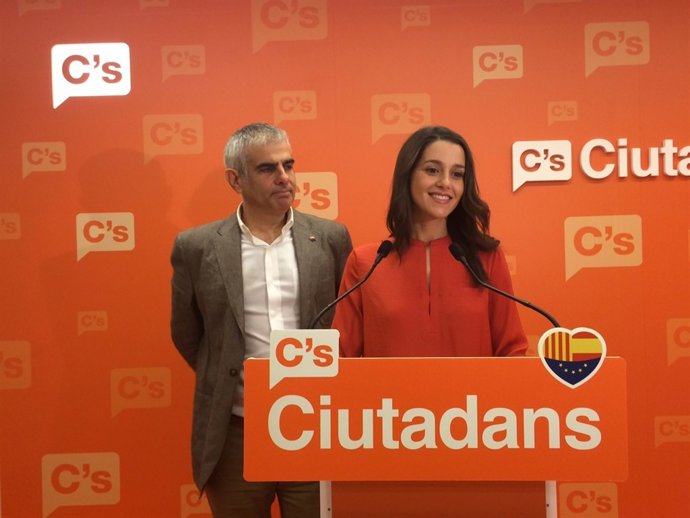 Carlos Carrizosa, Inés Arrimadas (C's)