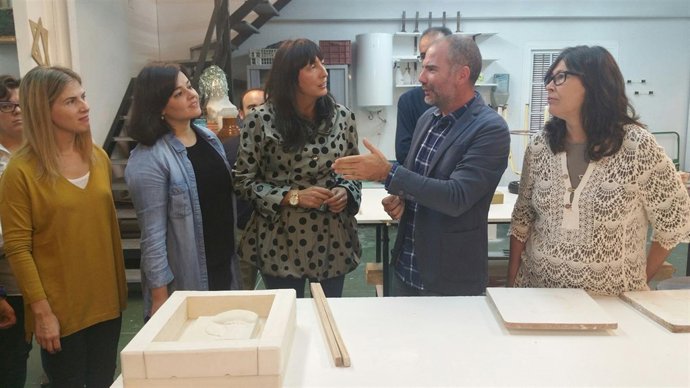 Loles López, en un acto este martes en Gelves (Sevilla)