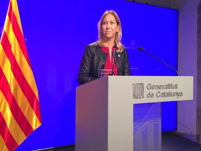 Neus Munté, vicepresidenta y portavoz del Govern