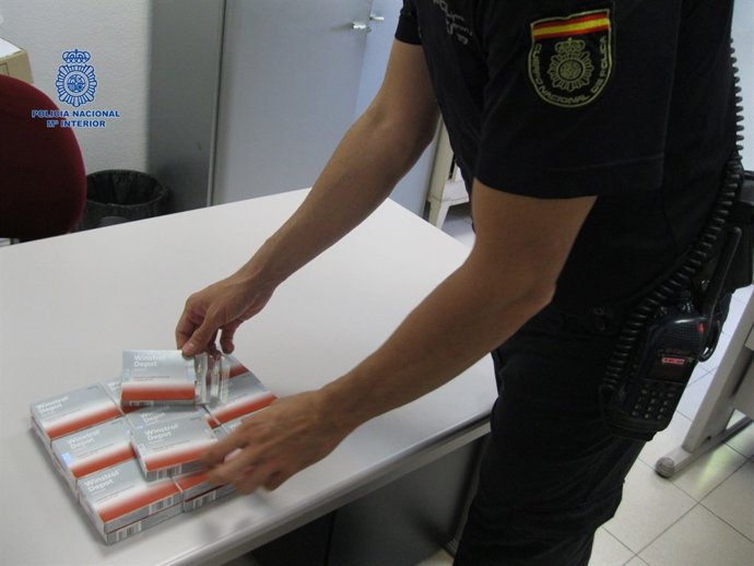 Anabolizantes intervenidos por la Policía Nacional